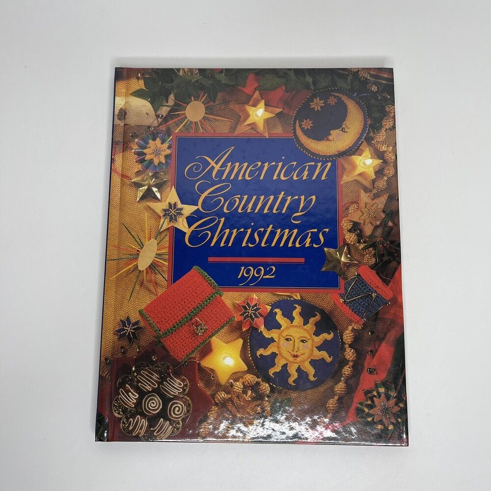 American Country Christmas 1992 Hardcover By Patricia Dreame Wilson